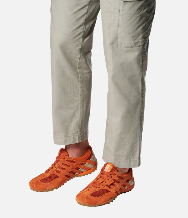 Geox Hommes - Snake Original Rouge brique