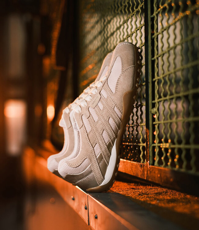 Geox Femmes -Snake Original Beige/Blanc cassé