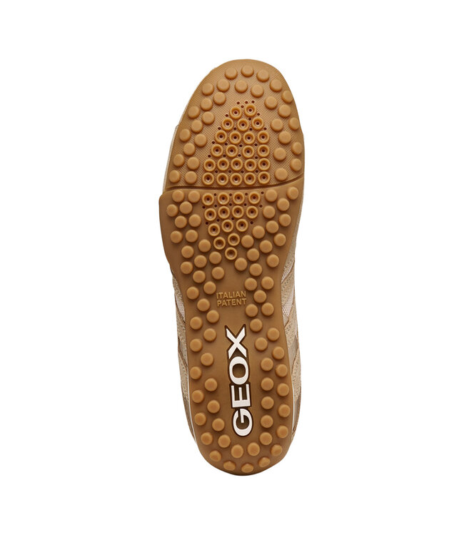 Geox Femmes -Snake Original Beige/Blanc cassé