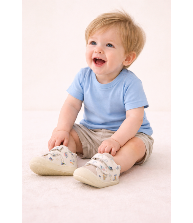 Naturino Cocoon Vl Navigation Blanc-Gris