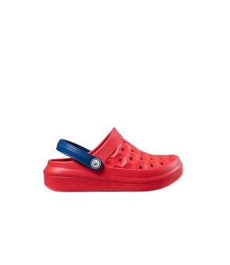 Joybees Varsity Clog Tomato / Navy