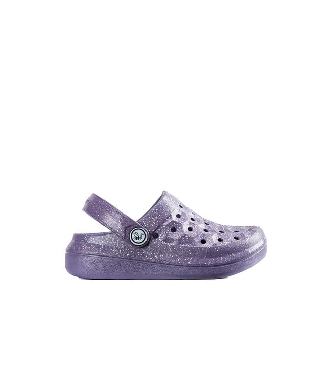 Joybees Enfants - Sabot Varsity Glitter Enchantment Mauve