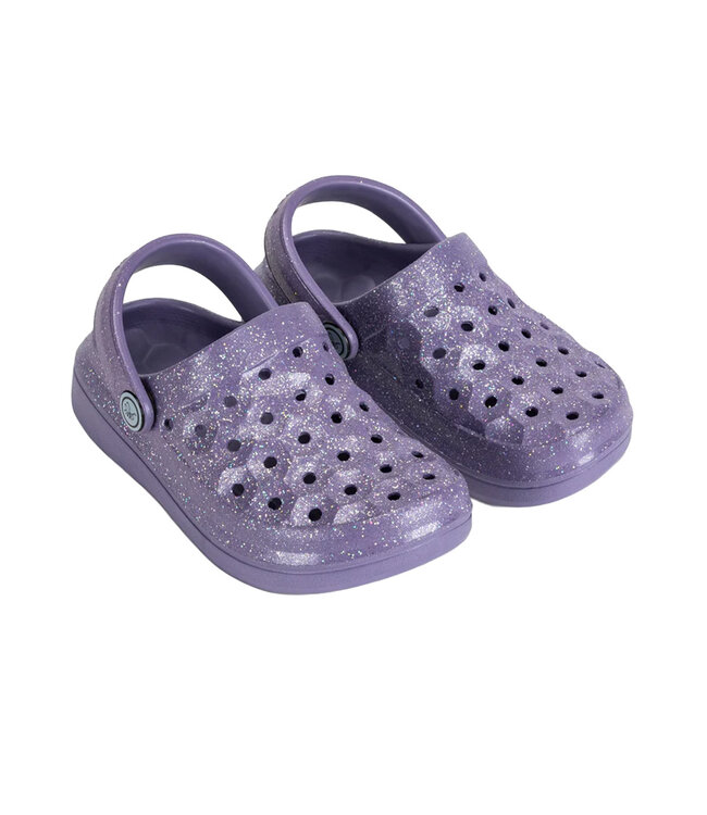 Joybees Kid's - Varsity Clog Glitter Enchantment Purple