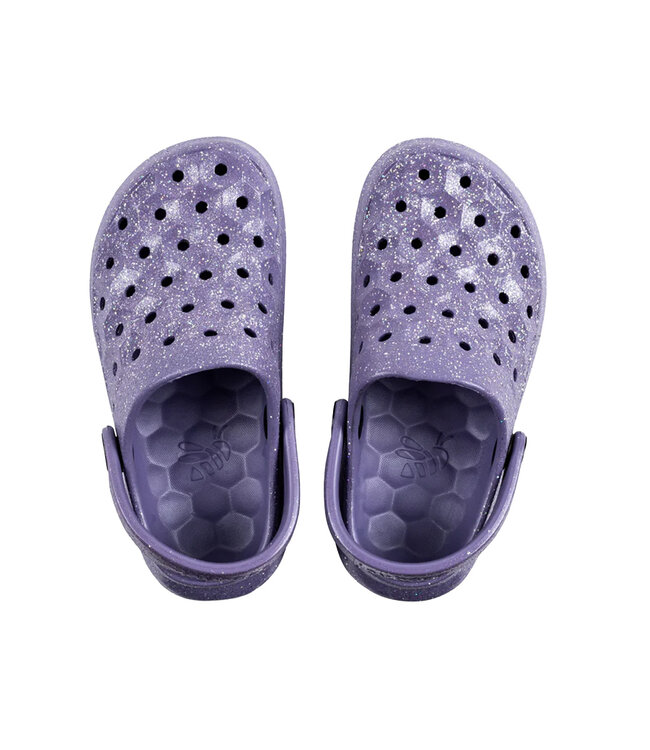 Joybees Kid's - Varsity Clog Glitter Enchantment Purple