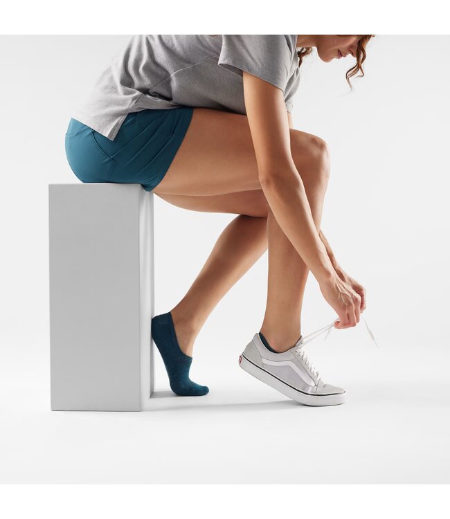 Smartwool Chaussette discrète de tous les jours pour femmes Bleu Crépuscule