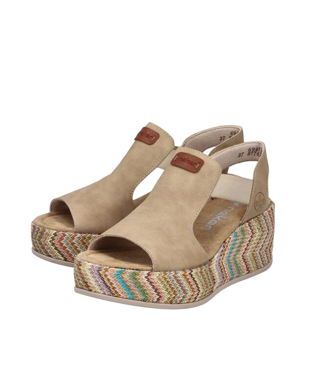 Rieker Women's -69472-60 Beige