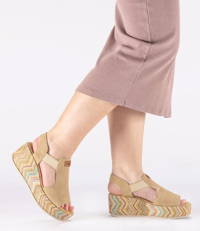 Rieker Femmes - 69472-60 Beige