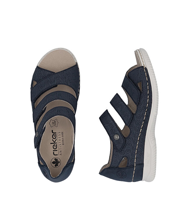 Rieker V7451 -14 Bleu