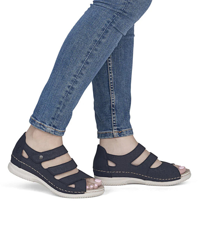 Rieker V7451 -14 Bleu