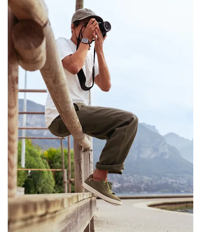 Saola Hommes - Cannon Knit M 2.0 Olive Brulé