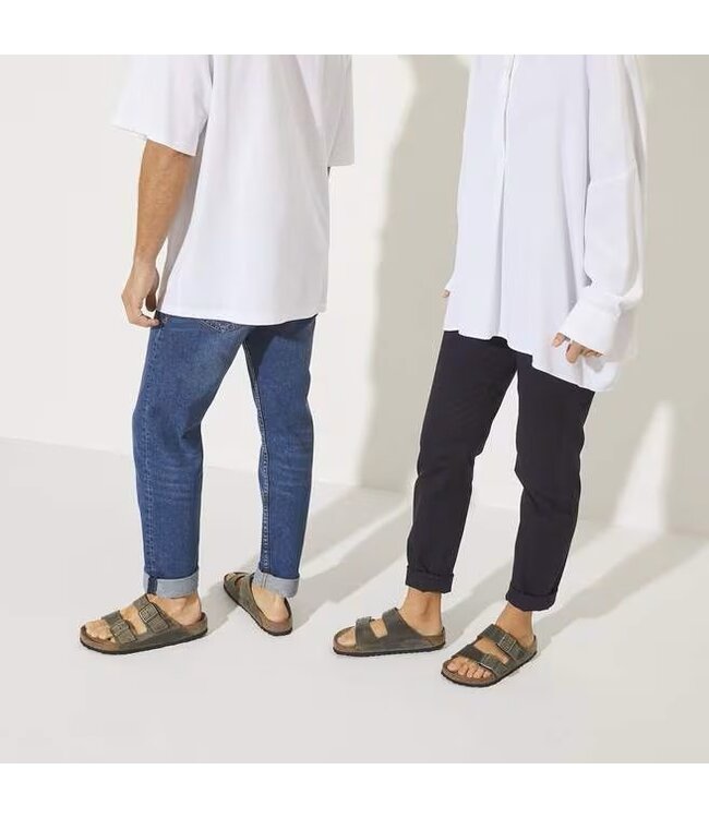 Birkenstock Arizona Souple Kaki défraîchi