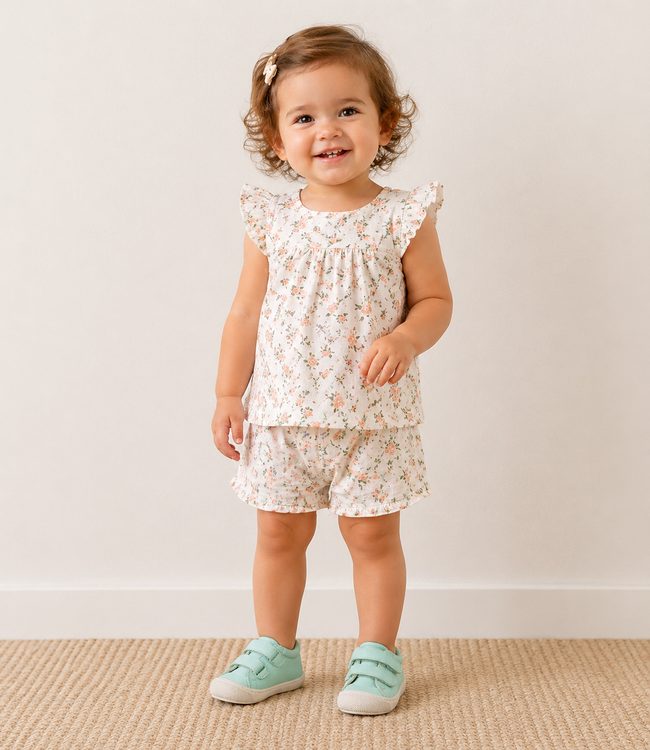 Naturino Cocoon VL Turquoise-Blanc