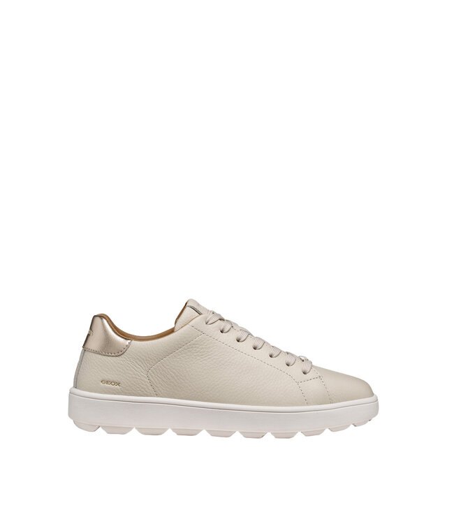 Geox Spherica Ecub-1 B Blanc cassé / Or clair