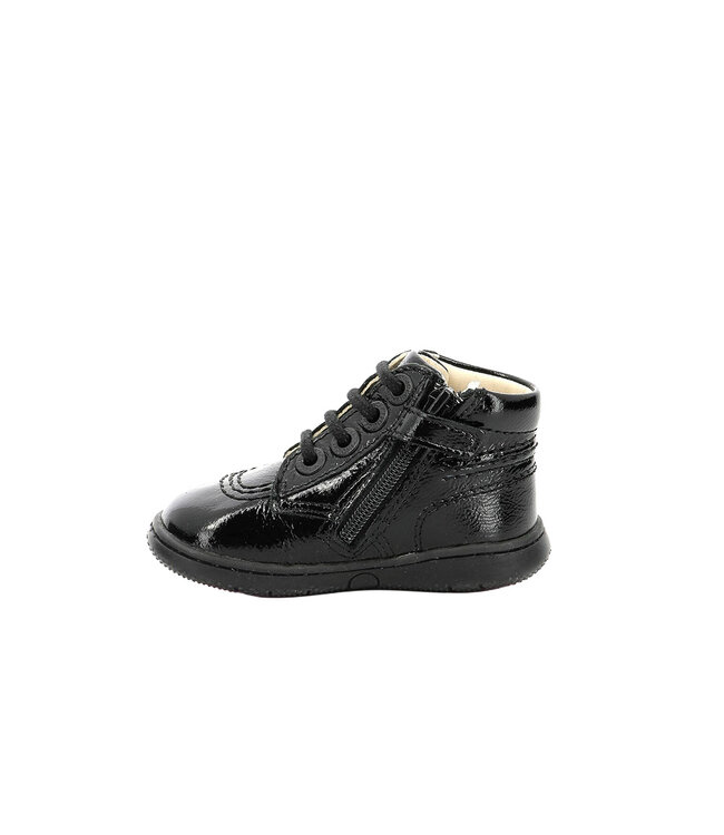Kickers Kickbillista Black Patent