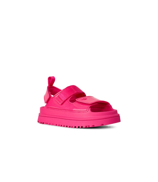 UGG Kids' Goldenglow Glossy Sparkles Deep Coral