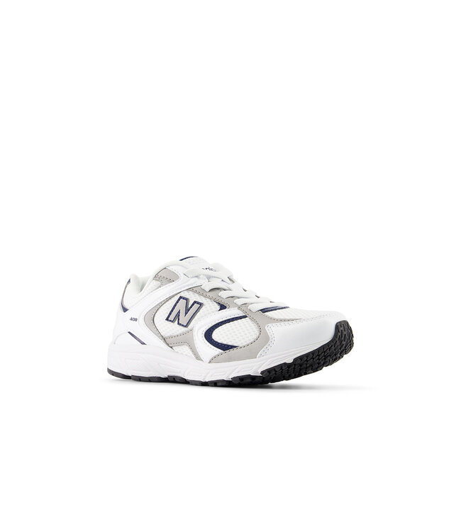 New Balance Kids - 408 Bungee Lace White / Blue