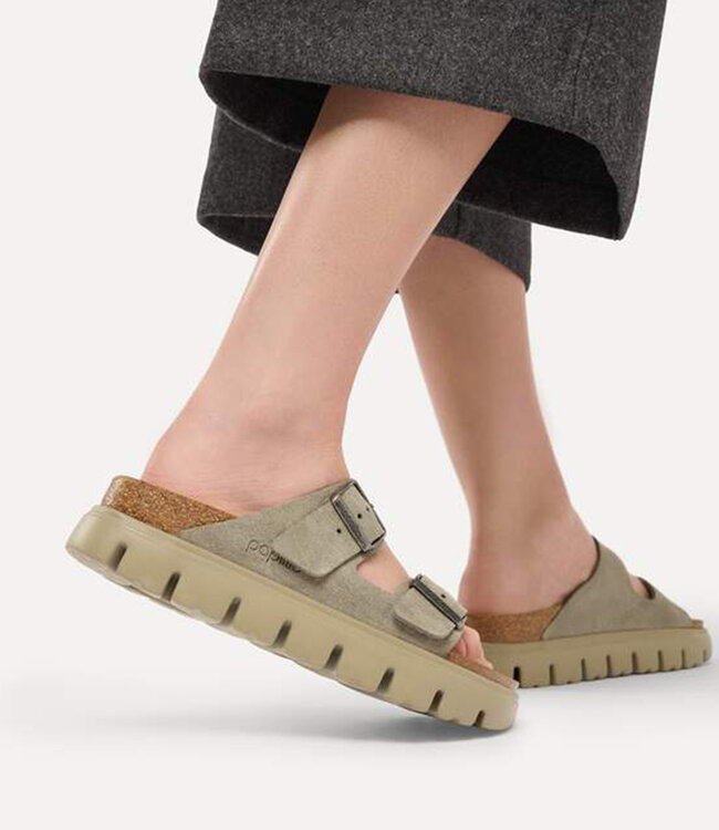Birkenstock Papillio Arizona Chunky Taupe Tonal