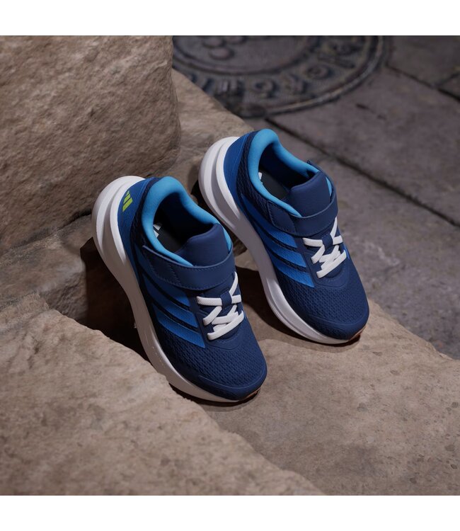 Adidas Enfants- Runfalcon 6 Bleu Foncé / Royal / Citron