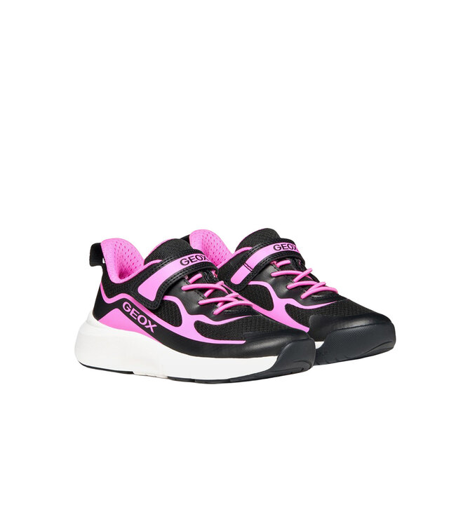 Geox Junior Pro-Ran Black / Fuchsia