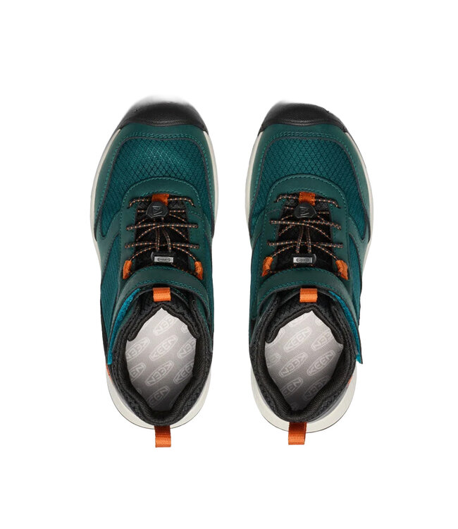 Keen Kid - Skua Mid Waterprooof Ponderosa Pine/Gold Flame
