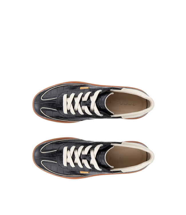 Ecco Femmes- Soft 11 Lace Sneaker Noir