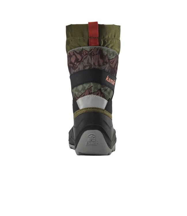 Kamik Kids - Snowfall P3 Olive / Orange