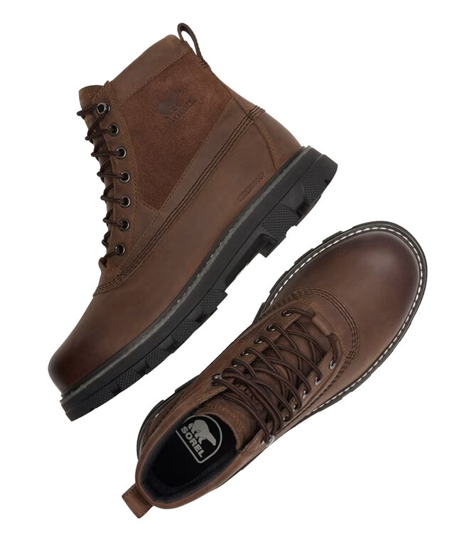Sorel Hommes - Lark-47 Bottes imperméables  Tabac / Noir