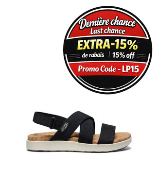 Keen Elle Criss Cross Noir / Birch
