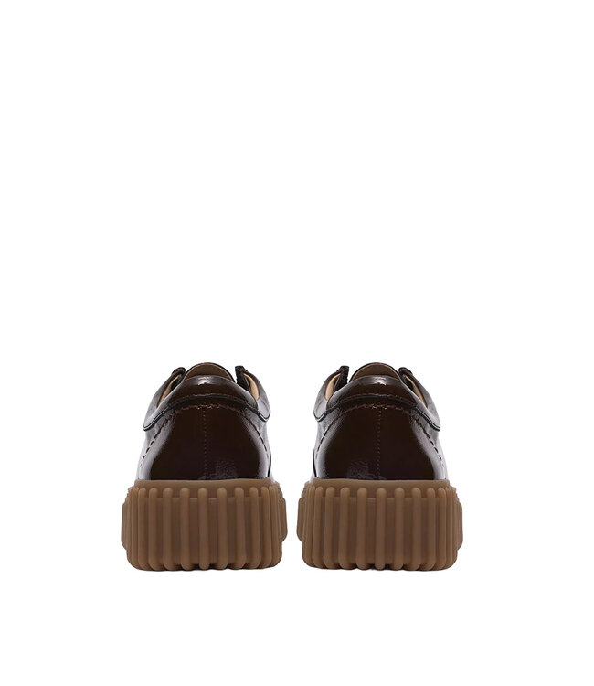 Clarks  Women - Torhill Bee Dark Brown Patent