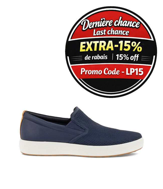 Ecco Soft 7 Slip-on Marine