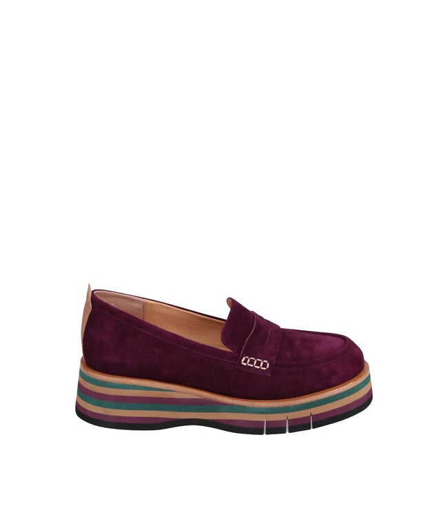 Django & Juliette Glamms Burgundy / Cognac