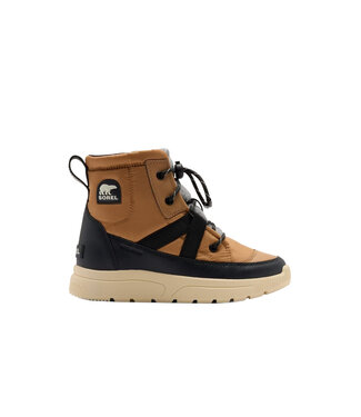 Sorel Kids Whitney™ III Mid Winter Boot Tawny Buff/Bleached Ceramic