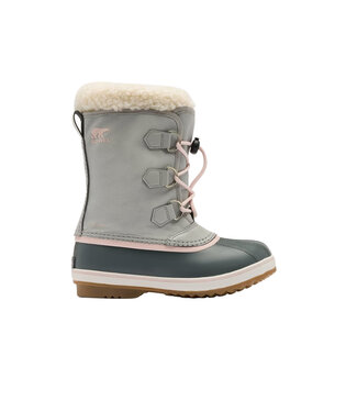 Sorel Kids Yoot PAC Nylon Winter Boot Dove / Gum 2