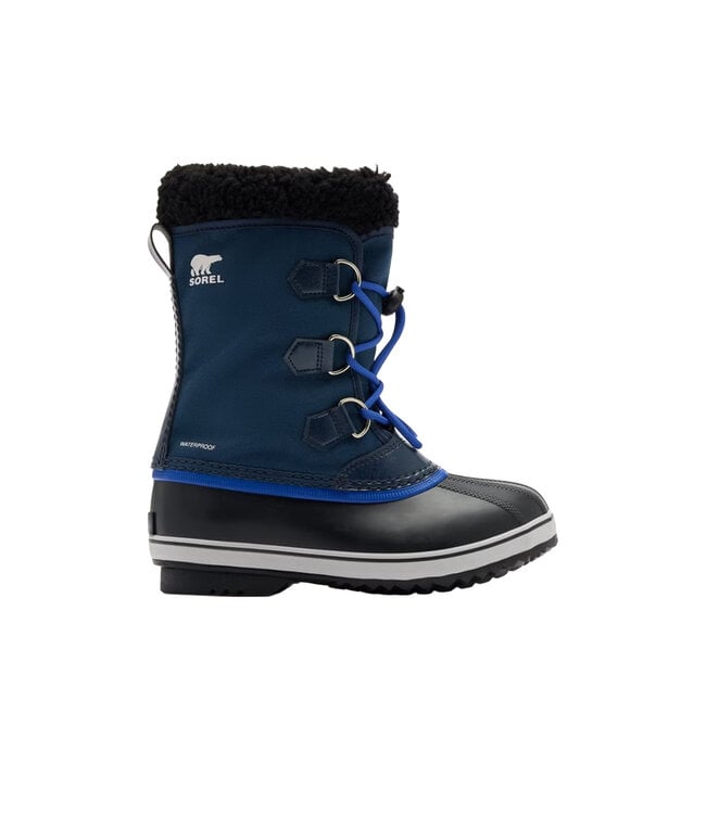 Sorel Kids Yoot PAC Nylon Winter Boot  Collegiate Navy / Super Blue