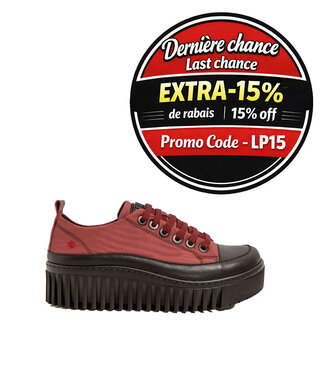 The ART Company Brighton 1518 Black / Bordeaux