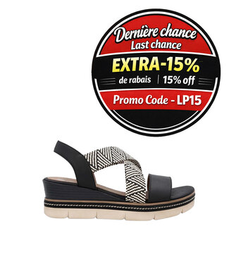 Remonte D2L54  Black / Cream