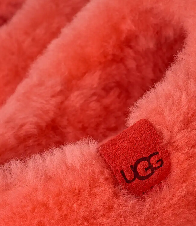 UGG Femmes – Flâneur pelucheux Elea Orange Gerbera
