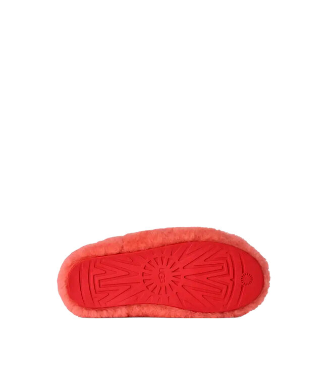 UGG Women's Elea Fluffed Slip-On Orange Gerbera