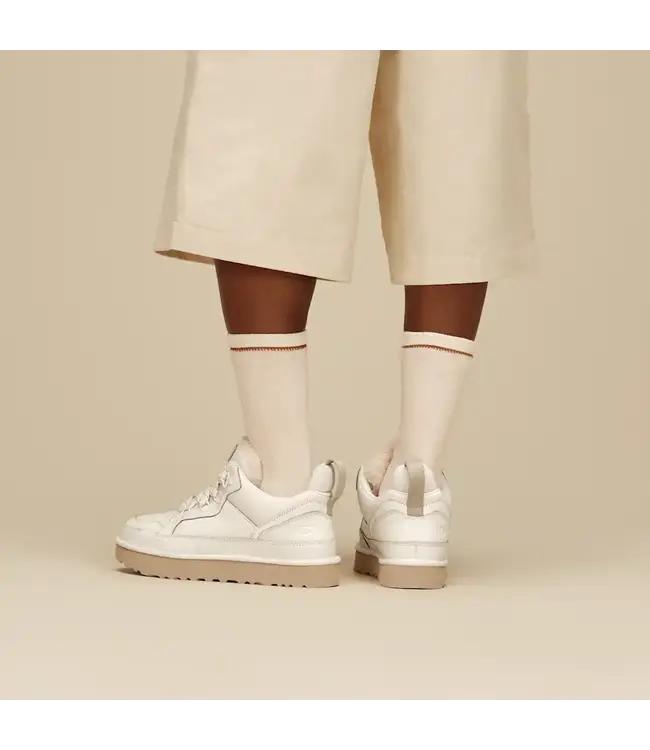 UGG Hommes – Chaussette mi-mollet douce Kyro Crème