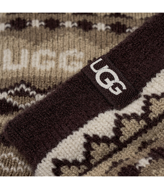 UGG Femmes- Chaussette 3/4 Cressida Cozy Uggisle Café