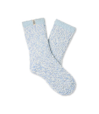 UGG Femmes – Chaussette en chenille douce Bleu Ciel