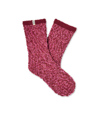 UGG Femmes – Chaussette en chenille douce Café Baies