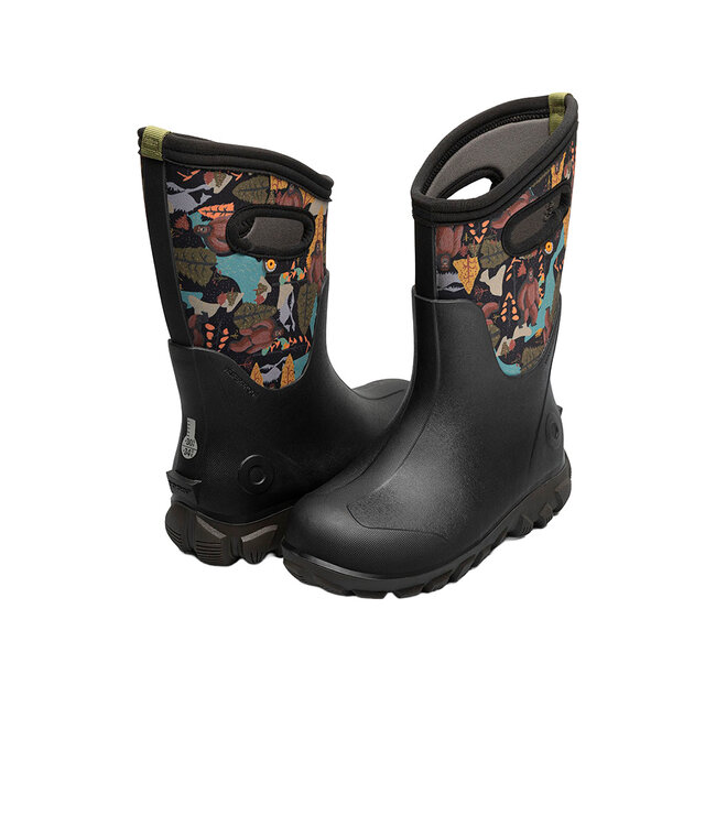 Bogs Enfants - Classic Seamless Yeti Noir Multi
