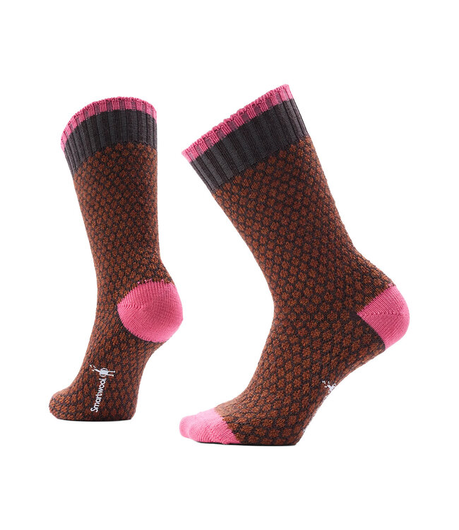 Smartwool Chaussette tous les jours Cozy Popcorn à pois Noisette