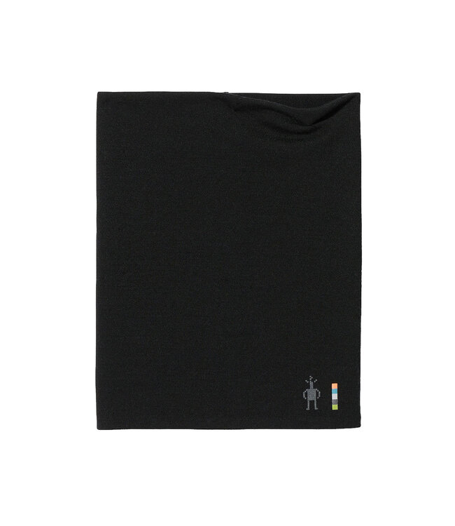 Smartwool Adultes - Cache-cou thermal réversible Merino Noir