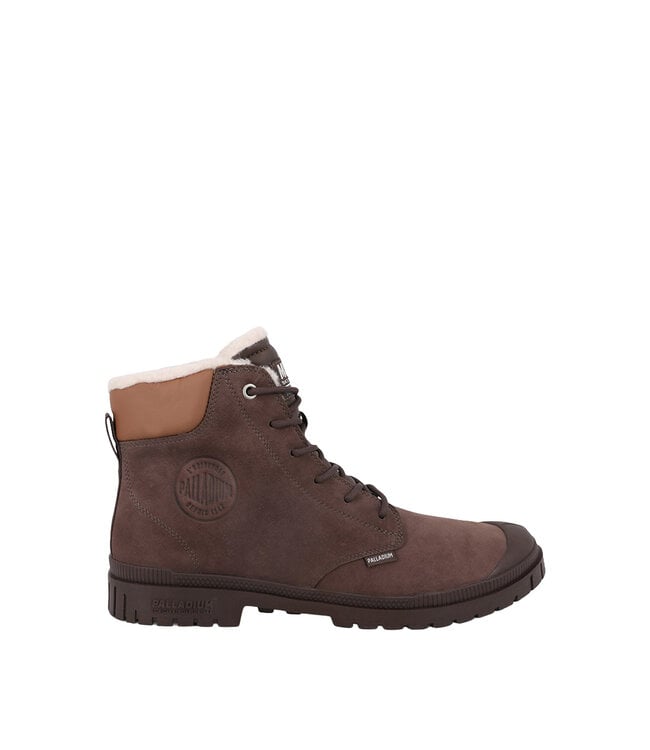 Palladium Sp20 Cuff Cuir Imperméable Cocoa Foncé