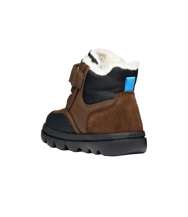 Geox Jeunes Enfants- Willaboom Brun Foncé / Noir