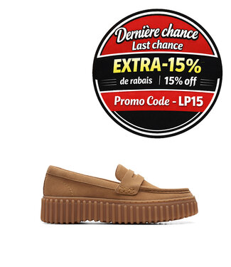 Clarks Torhill Penny Tan Pâle