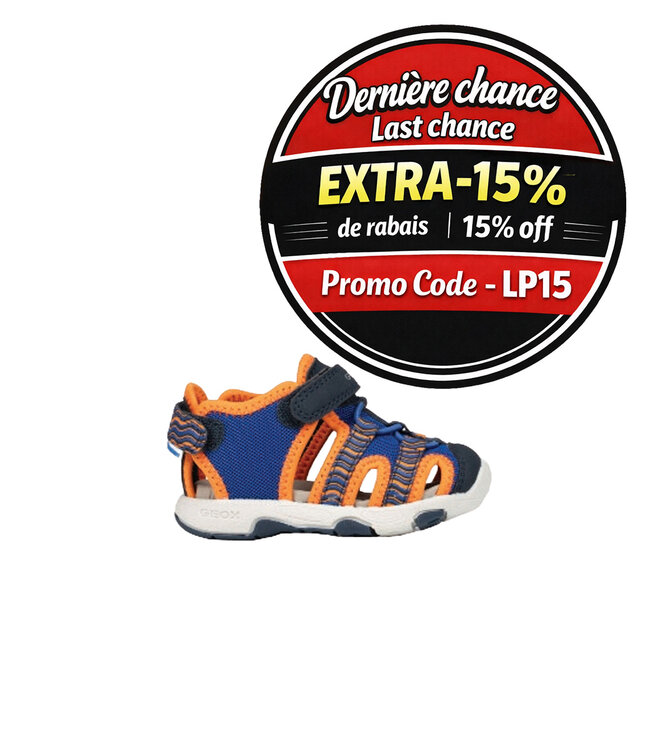 Geox Sandal Multy Royal / Orange