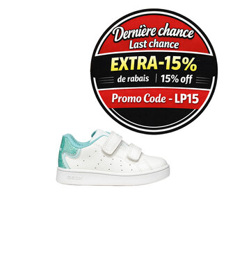 Geox Eclyper Blanc / Aqua